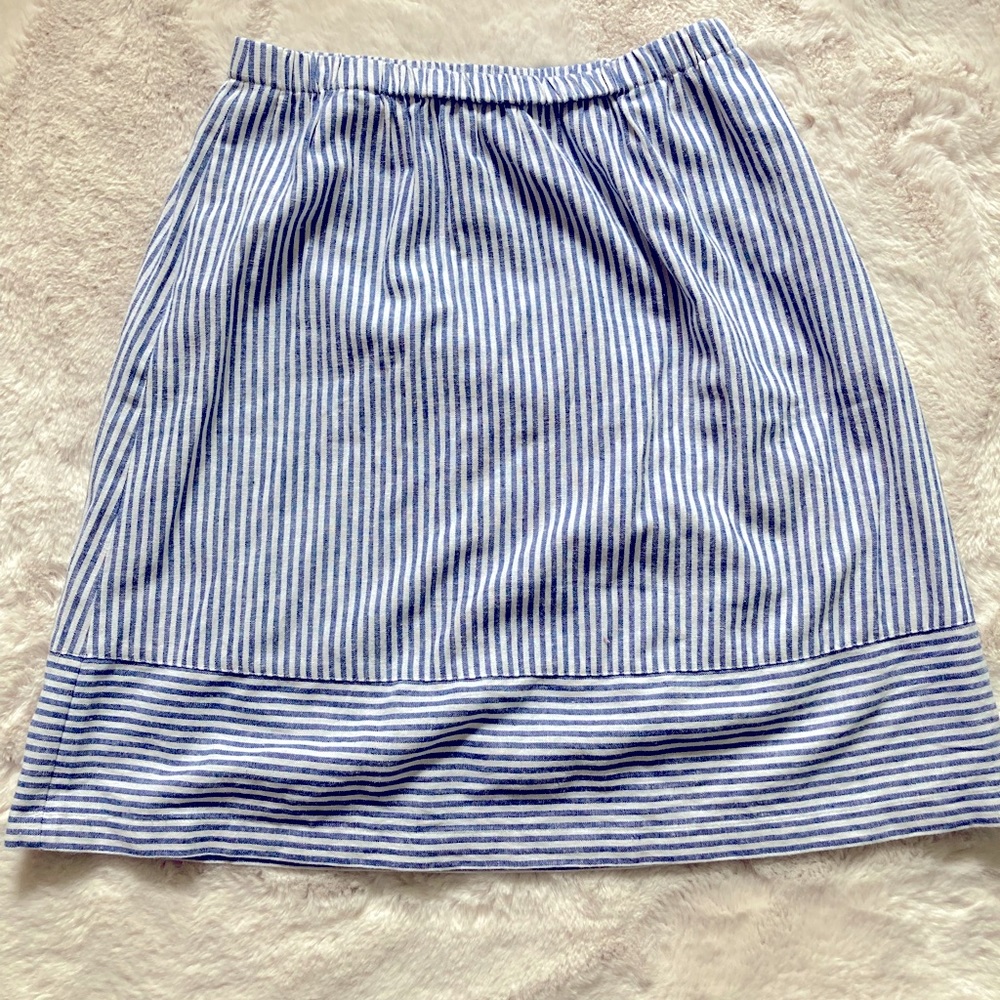 J.Crew linen skirt